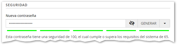 Establecer una nueva contraseña en una cuenta de correo de cPanel