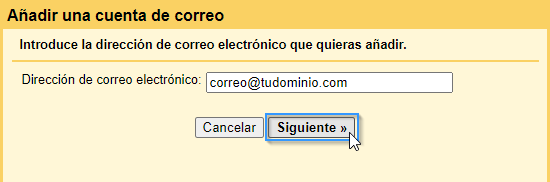 Abrir una cuenta de correo con tu dominio en Gmail