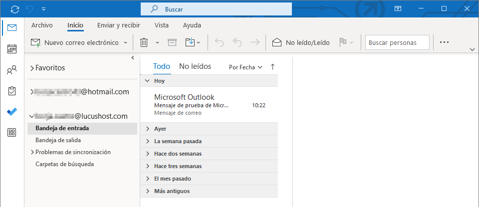 Gestionar el correo en Outlook