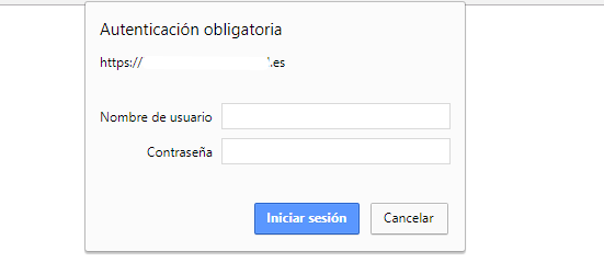 Autentificación directorio wp-admin en WordPress