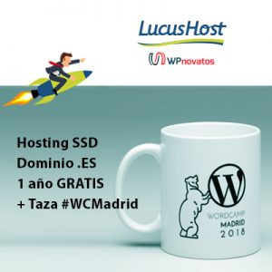 sorteo taza wcmadrid hosting ssd dominio