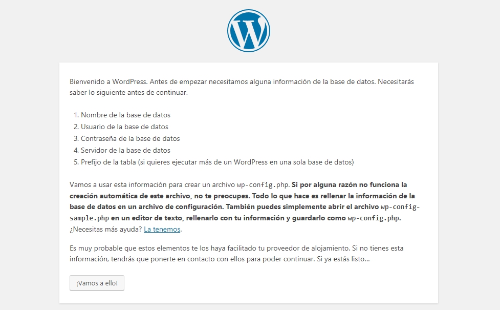 Instalar WordPress en Hosting