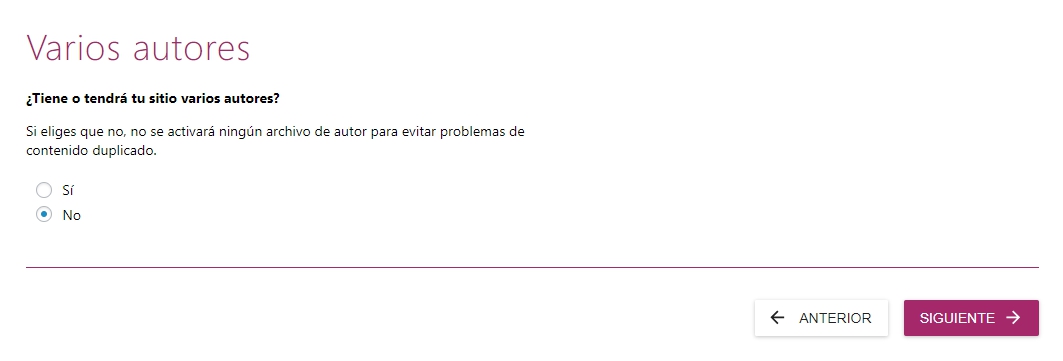 Paso 7: Asistente de instalación de Yoast SEO