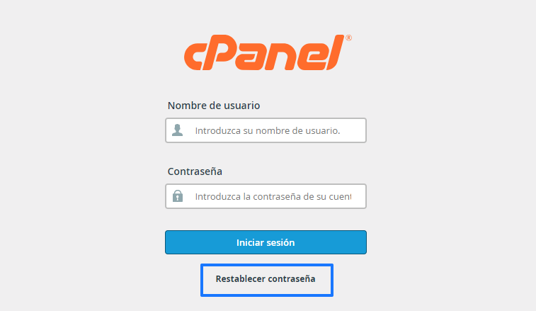 como entrar al cpanel de mi dominio datos acceso