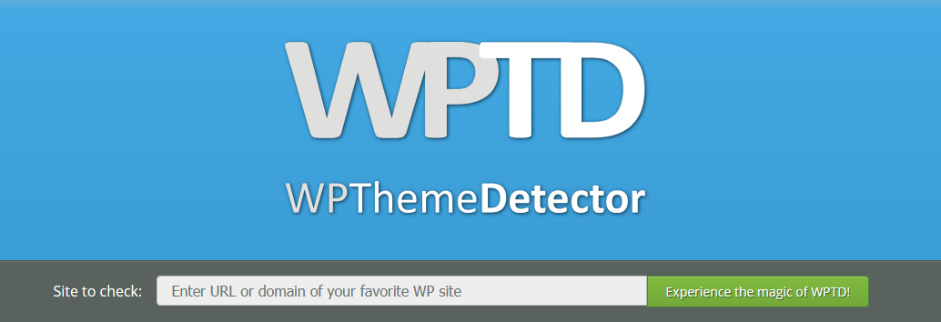 Saber qué plantilla usa una web con WP Theme Detector