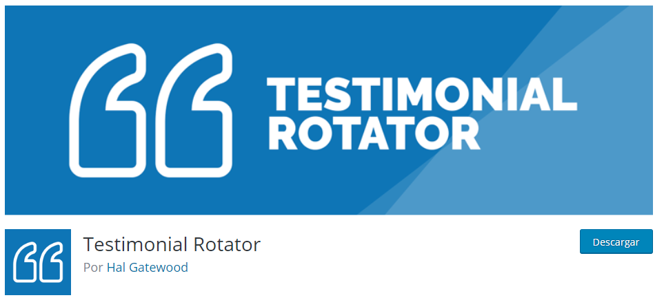 Plugin Testimonial Rotator 