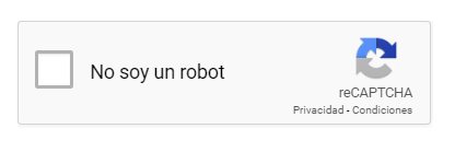 Ejemplo del reCAPTCHA de Google