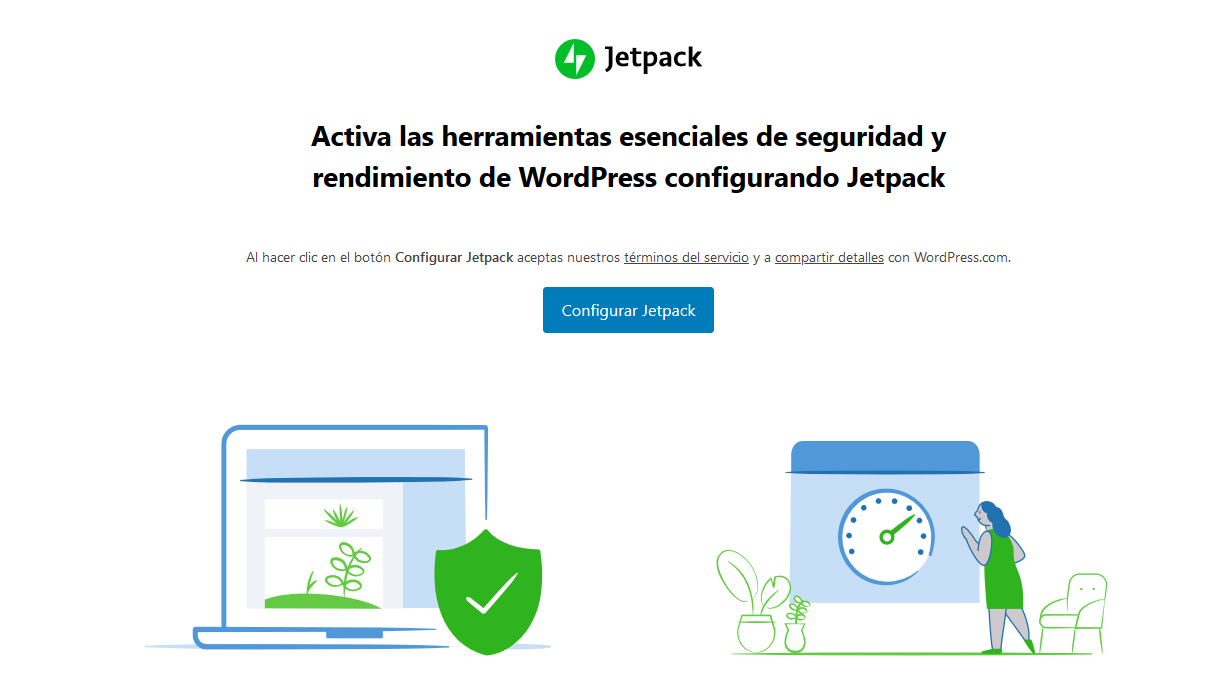 Conectar Jetpack con WordPress.com