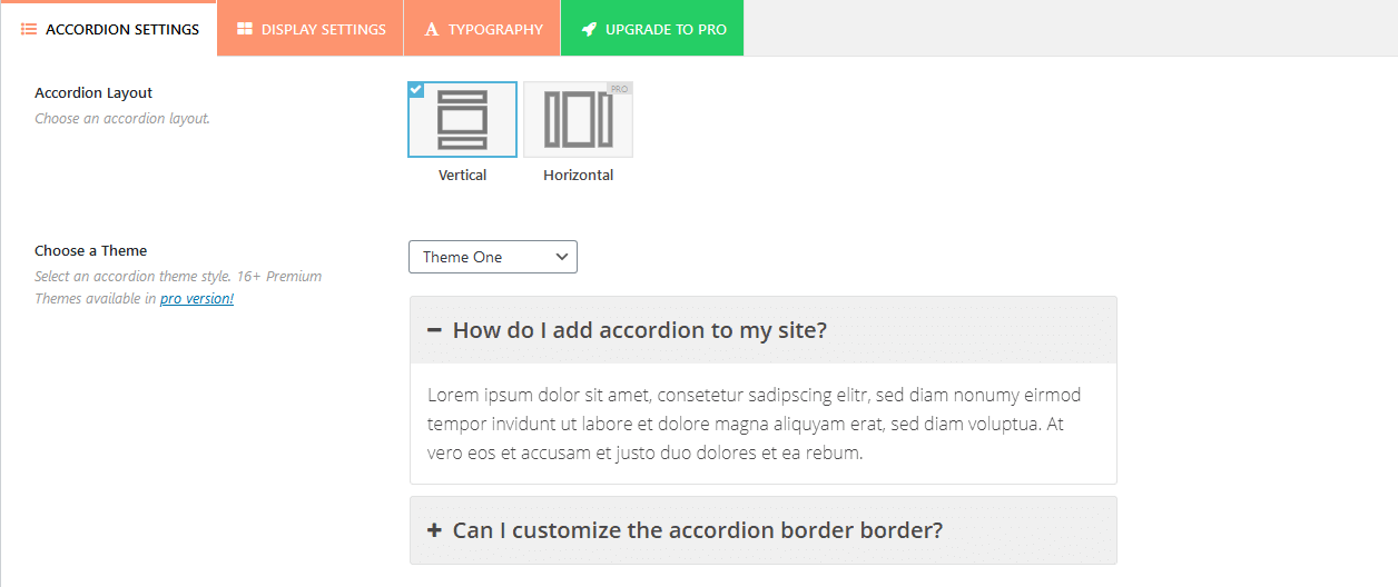 Configurar la apariencia de las FAQs con el plugin Easy Accordion