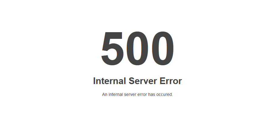 como solucionar el error 400 internal server error