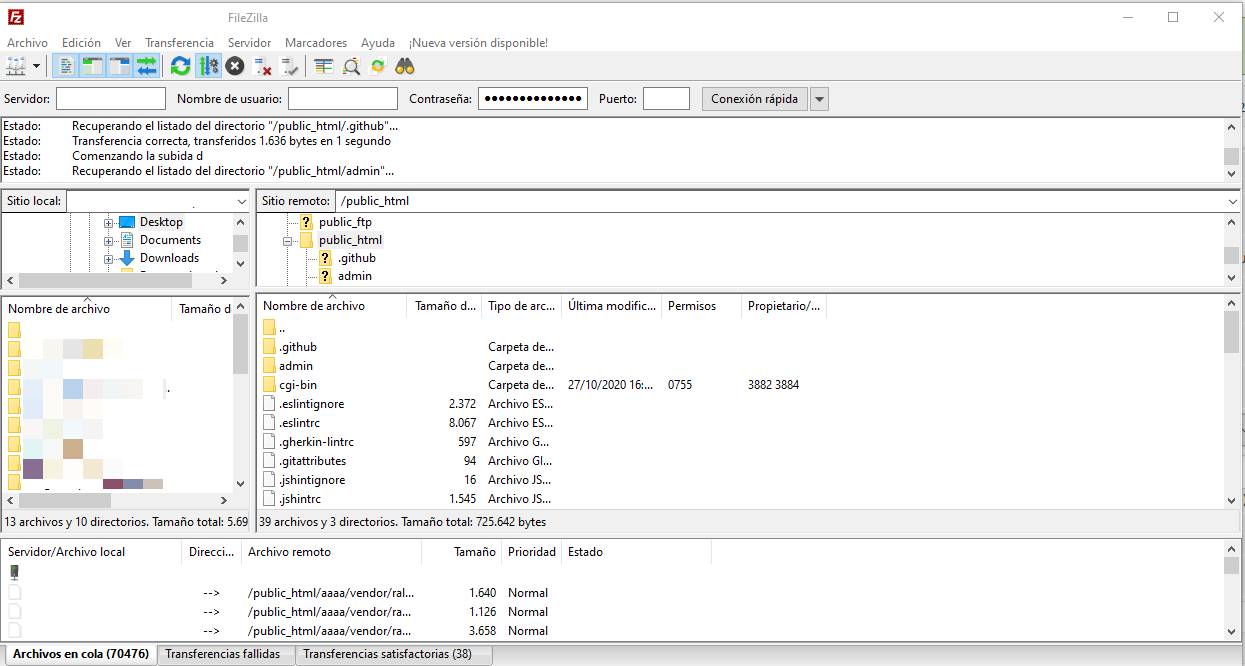 Instalar Moodle por FTP a un hosting