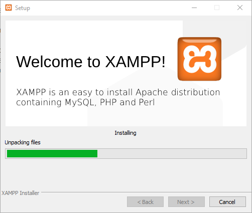 Isntalar XAMPP paso 2