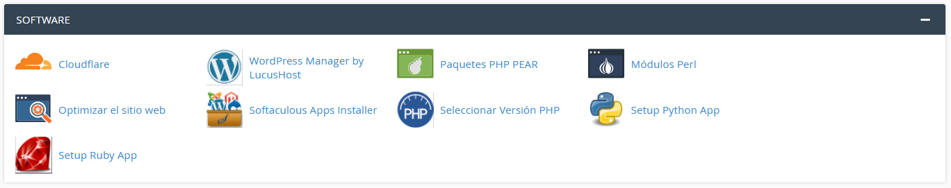 Softaculous Apps Installer de cPanel