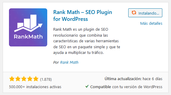 Rank Math SEO Plugin for WordPress