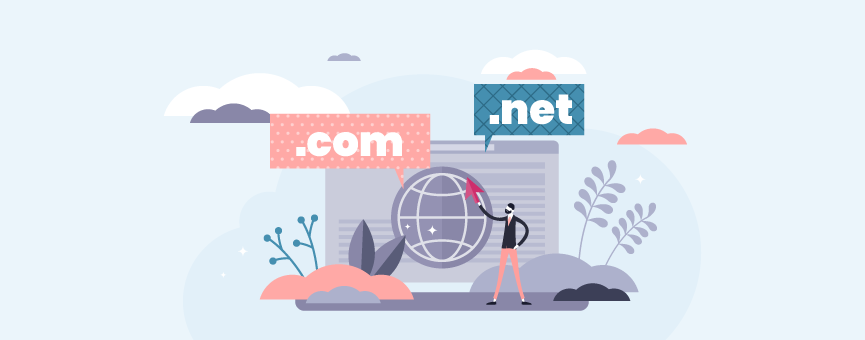 Diferencia entre un dominio .com y .net