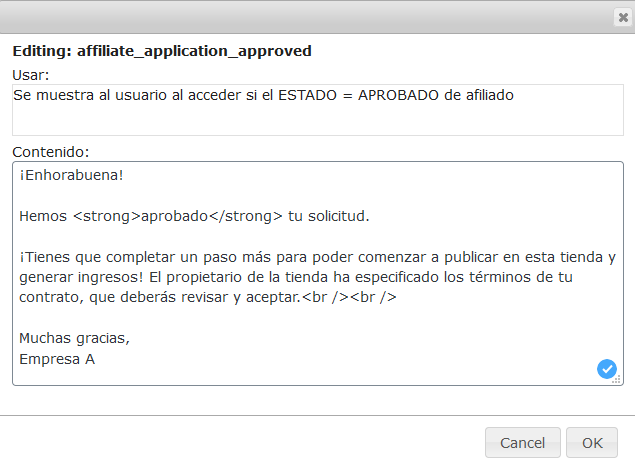 Personalizar emails para afiliados con el plugin Affiliates Manager de WordPress