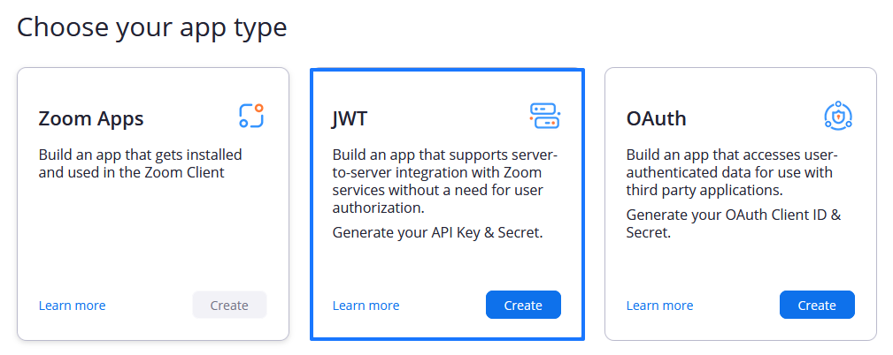 Elegir una aplicación en el marketplace de Zoom