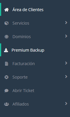 Herramienta Premium Backup LucusHost