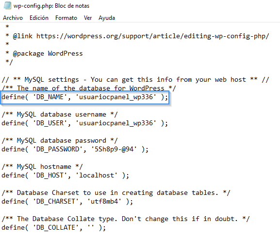 Comprobar la variable de la base de datos con FTP