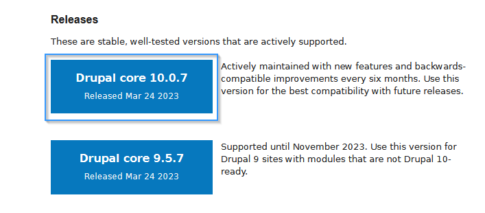 Descargar Drupal