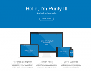 Purity III - plantilla para Joomla