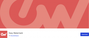 Easy-Watermark-WordPress-plugin