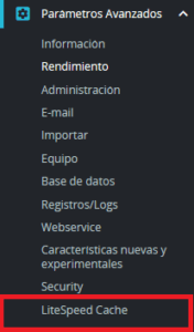 LiteSpeed Cache PrestaShop 8.2