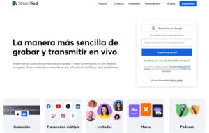 Streamyard para webinars