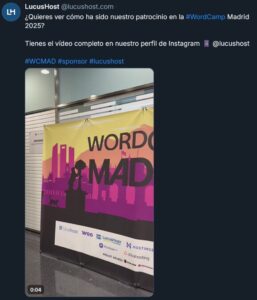 Tamaño de vídeo Bluesky