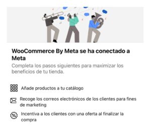 WooCommerce conectar Meta