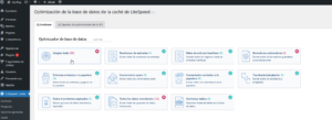 Limpiar base de datos LiteSpeed