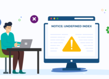 ¿Qué es el error “Notice: Undefined Index” y cómo solucionarlo? Hombre trabajando para solucionar el Notice: Undefined Index