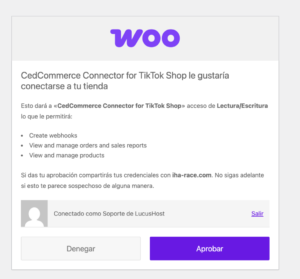 Aprobar acceso TikTok Shop Aprobar acceso TikTok Shop