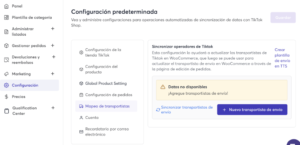Configuracion TikTok Shop Configuración TikTok Shop