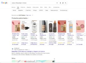 consulta comercial Google