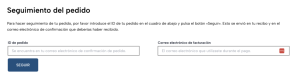 Shortcode seguimiento pedido Shortcode Mi cuenta WooCommerce