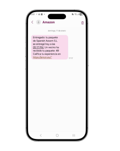Solicitud reseña SMS