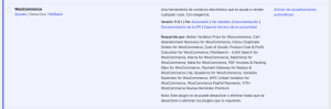 Descripcion WooCommerce Descripción WooCommerce