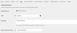 Apple Pay checkout