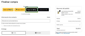 Apple Pay en checkout