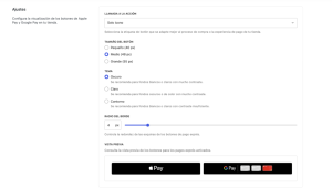 Personalizar botón Apple Pay